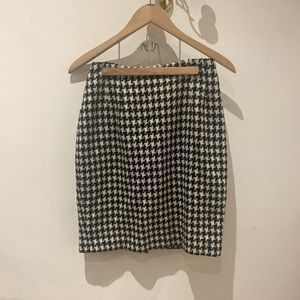 Vintage Houndstooth skirt